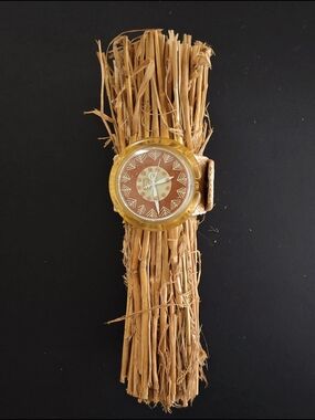 Vintage Pop Swatch Watch-  1994 PWZ108 LEAF